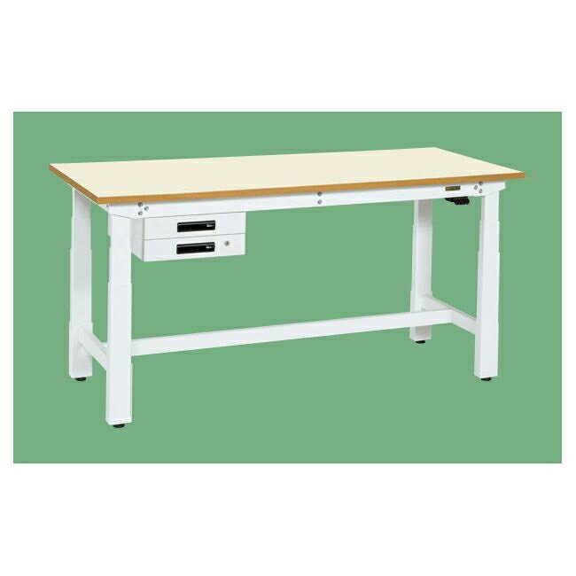 サカエ 電動昇降作業台(重量タイプ) DKN187BIMW 電動昇降作業台 立ち座り作業 細かな調整 重量タイプ 2..