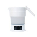MCO コンパクトに折りたためる電気ケトル MBE-TK04/WH ホワイト ds-2568703 折りたためる 電気ケトル コンパクト 旅行 収納 温度調節 ...