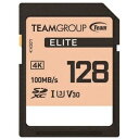 TEAM SDXCカードUHS-IU1 128GB TESDXC128GIV3001 ds-2569930 SDXCカード UHS-I 高速連写 フルHD録画 ...