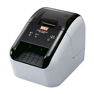 マックス ラベルプリンタ 楽ラベ ELP-60N2 ds-2570100 ダイレクトサーマル 300dpi USB Windows10 バー..