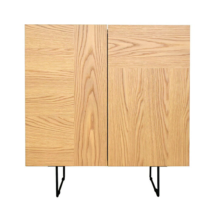 日本製 スタイリッシュなサイドボード 75cm幅 【Dylan-ディラン-】(ナチュラル) ホームテイスト SH-22-SB75 サイドボード スタイリッシュ Dylan ナチュラル 家具 収納 インテリア 木製 モダン おしゃれ 75cm デザイン 重量 梱包 高級感 耐久性 シンプル 高さ80cm