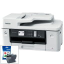 A3インクジェット複合機 1段トレイ+インクカートリッジ ブラック ブラザー MFC-J7100CDW+LC412BK A3複合機 インクジェット トレイ1段 ...