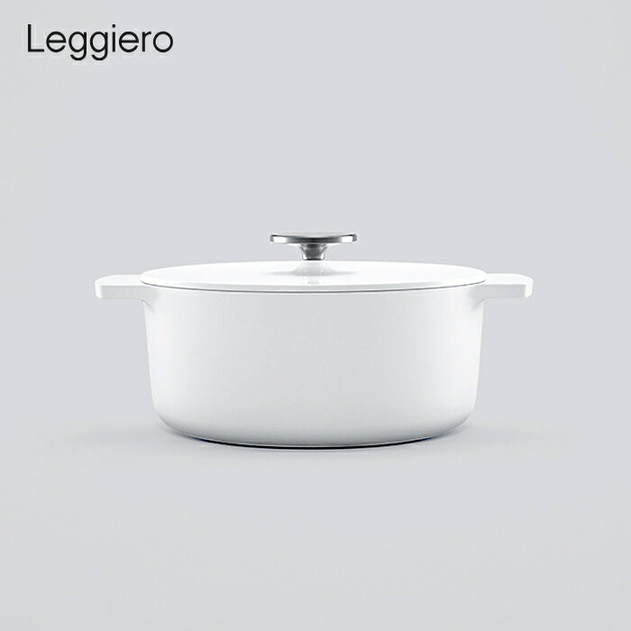 リンナイ Leggiero(レジェロ) 無水調理鍋 (ホワイト)(18cm) RBO-MN18A(WH) レジェロ 無水調理 軽さ 熱伝導性 セラミックコート 安全性 高品質 日常使い 使いやすさ 驚きの料理体験 美味しい食事 質実柔健 新食事体験 リンナイ製 冷めにくい 調理アプリ対応 簡単お手入れ