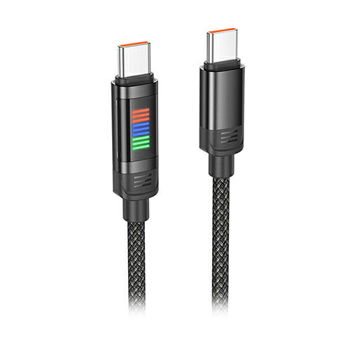 日本トラストテクノロジー JTT hoco U126 ダイナミックRGBケーブル PD100W ブラック U126-CC-BK【納期目安:1週間】 USBケーブル PD充電 高速充電 耐久性 充電&通信 スマートフォン タブレット ノートPC ナイロンメッシュ 中国製 日本トラストテクノロジー JTT hoco U126 ダイナミックRGBケーブル PD100W ブラック U126-CC-BK【納期目安:1週間】 USBケーブル PD充電 高速充電 耐久性 充電&通信 スマートフォン タブレット ノートPC ナイロンメッシュ 中国製