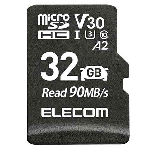 エレコム 【メール便での発送商品】micro SDカード 32GB Class10 UHS-I U3 V30 A2 microSDHC 読込最大90MB/s 防水 IPX7 高耐久モデル MF-DRMR032GU13 エレコム 【メール便での発送商品】micro SDカード 32GB Class10 UHS-I U3 V30 A2 microSDHC 読込最大90MB/s 防水 IPX7 高耐久モデル MF-DRMR032GU13