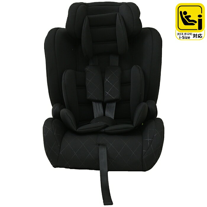 シンセーインターナショナル BBチャイルドシート&ジュニアシート ISOFIX リッチブラック 4571303940684 チャイルドシート ジュニアシート 安全基準 長期利用 サイドプロテクション ヘッドレスト 簡単装着 洗濯可能 対象年齢 身長適応 テザーベルト固定 高密度ポリエチレン