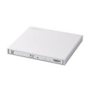 エレコム 外付けブルーレイドライブ BD/DVD/CD USB3.2 Gen1 ケーブル2本付(C+A) バスパワー 超薄型 コンパクト ホワイト LBD-PW...