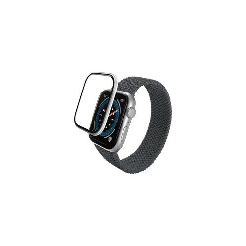 エレコム アップルウォッチ ガラス フィルム 【Apple Watch SE 第2世代/SE/Series 6 44mm対応】全面保護 高透明 シルバー【メール便での発送商品】 AW-23DFLGFALSV エレコム アップルウォッチ ガラス フィルム 【Apple Watch SE 第2世代/SE/Series 6 44mm対応】全面保護 高透明 シルバー【メール便での発送商品】 AW-23DFLGFALSV