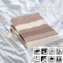 タイマー付き電気毛布(敷タイプ130×80cm) TN3046254 タイマー 電気毛布 睡眠サポート 起床サポート クラスアップ ダニ退治 抗菌防臭 電子式制御 温度調節 安全装置
