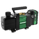 18V 充電式 真空ポンプ HiKOKI UP18DYA ブラシレスモーター 真空度 排気速度 2ステージ オイル量 吸気口 寸法 質量 蓄電池非対応