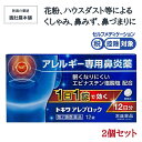 本日20時～最大500円off！ 鼻炎薬 眠くなりにくい 1日1錠 就寝前で効く 花粉薬 トキワ アレブロック 12錠 X 2個 エピナスチン塩酸塩 配合 アレルギー専用鼻炎薬 ハウスダスト 薬 鼻のアレルギー くしゃみ 鼻水 鼻づまり 常盤薬品  錠剤 P5 -c