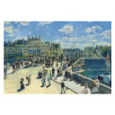 ポストカード【パリのポンヌフ】ルノワール 世界の名画 フランス 絵画 アート インテリア オリジナル ポスカ インテリア バラ売り 鑑賞 展示 メッセージカード 挨拶・お礼状に