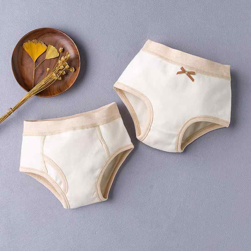 子供用パンツ 男女児兼用 Aクラス 天然彩綿100％ 吸湿速乾 ボクサーパンツ ボーイズ ガールズ キッズ ..