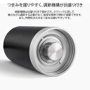 MONTWAVE GU4 手挽きコーヒーミル 容量40g 38mmステンレス420臼刃 40段階調整 アルミボディ 刃まで分解できる 手入れ簡単 コンパクト 手動式コーヒーミル コーヒーグラインダー ブラシ付き