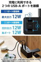 エレコム 電源タップ クリップ [ 3個口 USB-A×2 ] 雷ガード 極性対応 吊り下げ ほこりシャッター付 スイングプラグ ECT-30