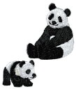 ハマナカ Coucou(クークー) ワッペン パンダ H457-891