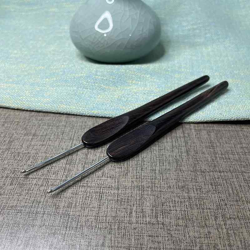 編み針 レディース 黒檀 緑檀 紅檀 編み物 手芸 毛糸 靴 バッグ 滑り止め 手作り DIY