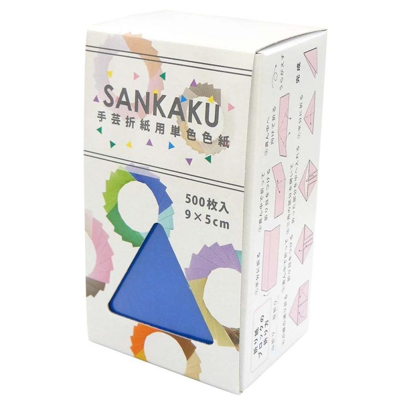 エヒメ紙工 SANKAKU ペーパーブロック用おりがみ 500枚入