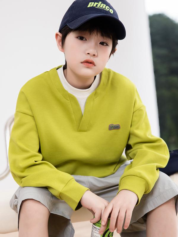 子供服 Tシャツ 男の子 長袖 コットン 切り替え ボーイズ トップス 春秋 アボカドグリーン チャコール..