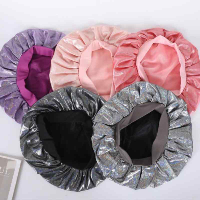 帽子 レディース 防水 シャワーキャップ 2層式 ヘアキャップ バスキャップ 女性用 お風呂 湯帽子 かわ..