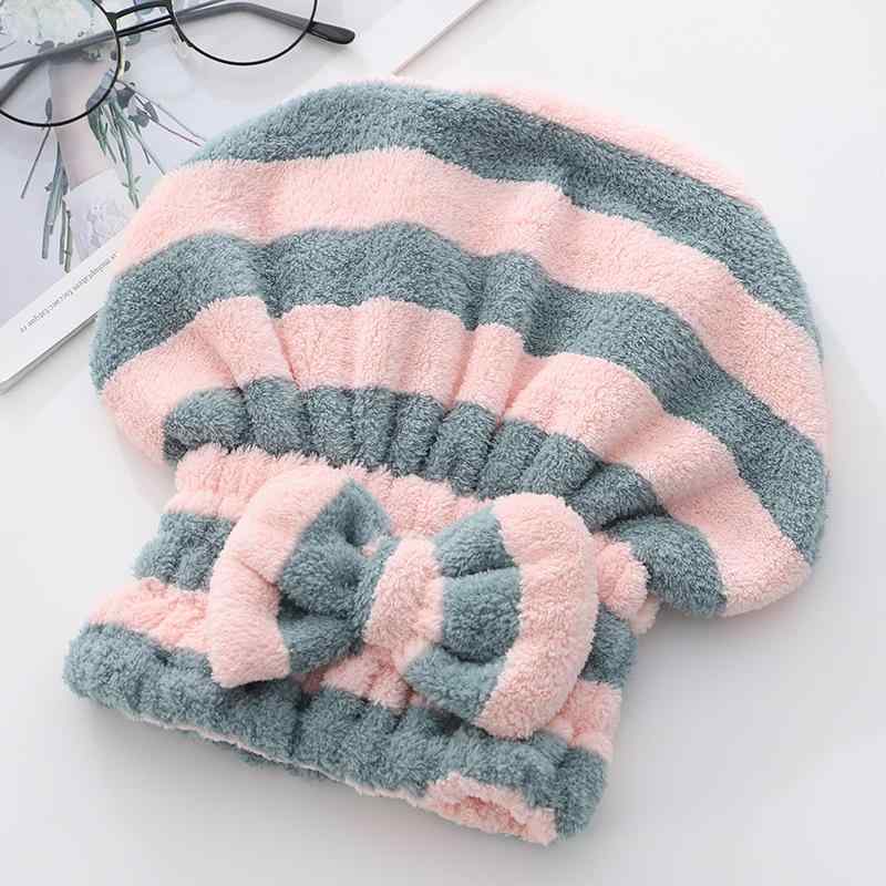 ヘアキャップ レディース 吸水 速乾 ドライキャップ 子供 大人 プリンセス風 コーラルベルベット 厚手 ..