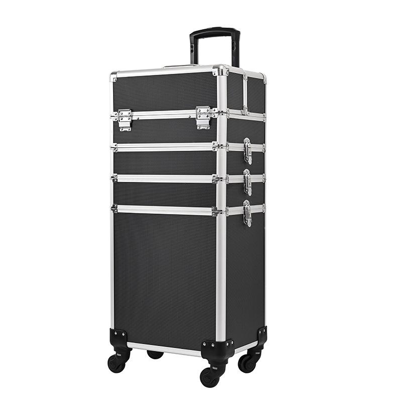 メイクボックス 大容量 美容 コスメボックス キャリー プロ仕様 3way 多機能 メイク道具 ネイル用品 収納 防水 耐摩耗性 拡張 万能キャ..