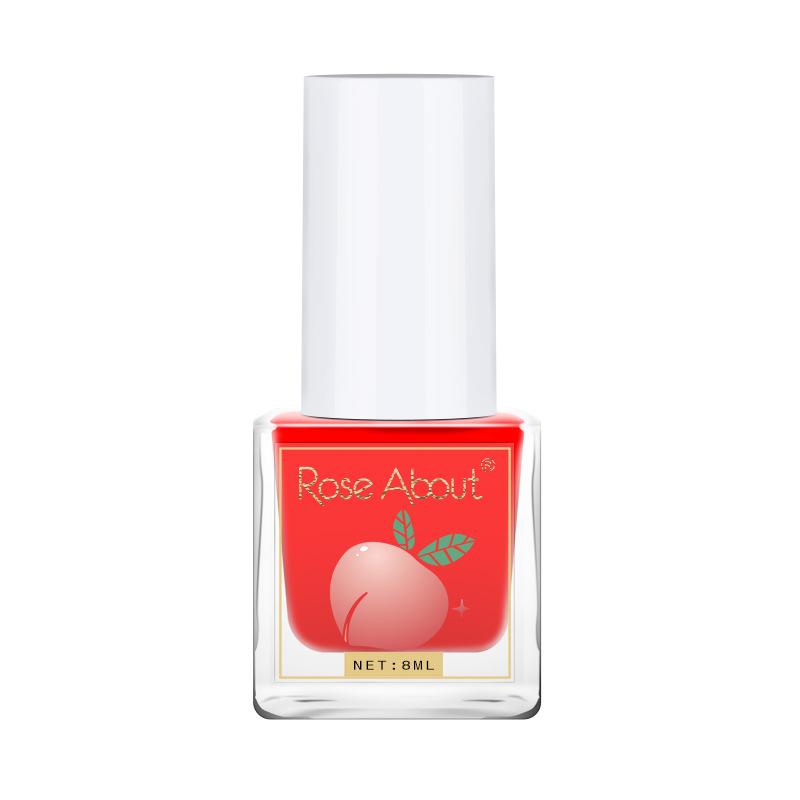 指甲油 2本セット 国産 ブランド 水性 無香料 はがせる 速乾 ネイル 36#ストロベリーミルク + 17#シマ..