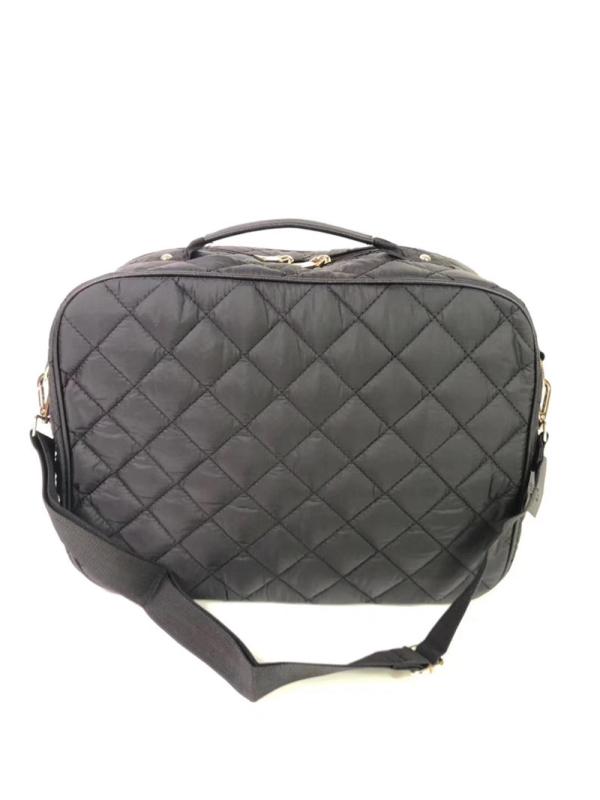 トートバッグ レディース ショルダーバッグ 大容量 ボストンバッグ キルティング 旅行バッグ ブラック