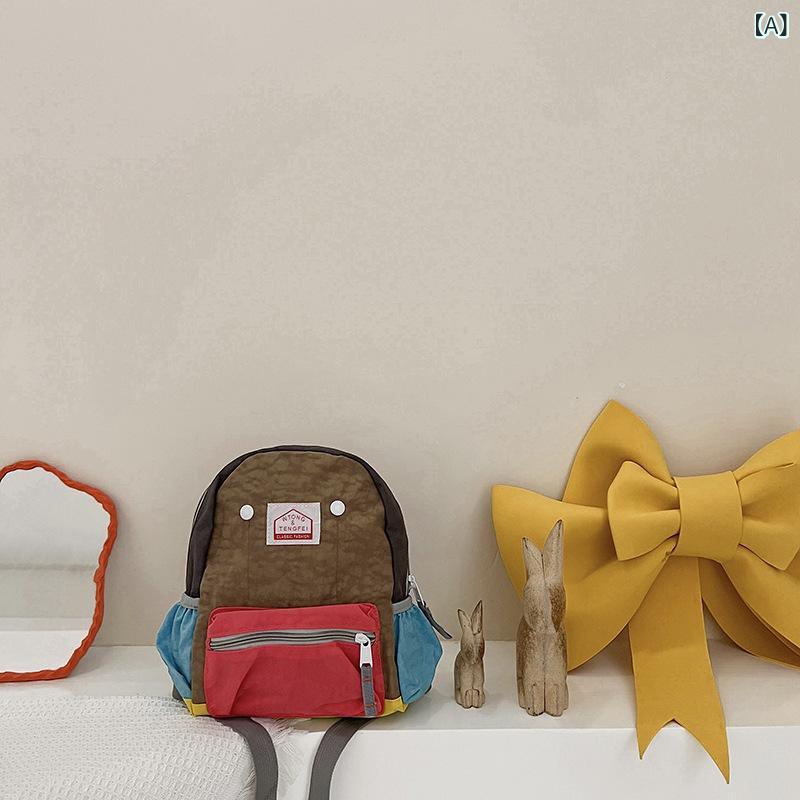 リュックサック キッズ 子供用 男の子 女の子 幼稚園 旅行 遠足 かわいい アニマル 軽量 通気性 パープ..