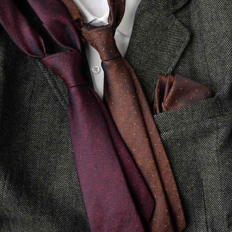 ネクタイ 男性用 イタリア製 ジャカード織 シルバー ドット柄 フォーマル ビジネス カジュアル シャツ ..