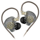 KZ EDX Lite 有線イヤホン インイヤー HIFI音質 遮音 重低音 ゲーミング 耳掛け 低音強化 リケーブル対応 3.5mmジャック