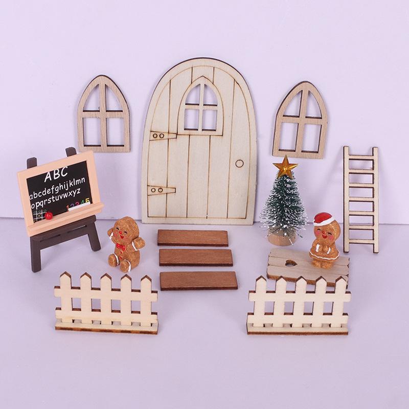 ドールハウス クリスマスツリー クッキー ミニチュア ドール オーナメント クリスマス デコレーション ..