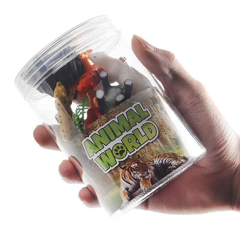 おもちゃ 子供向け ミニ 動物 フィギュア セット 恐竜 家禽 海洋 生物 モデル ジオラマ シーン プラス..