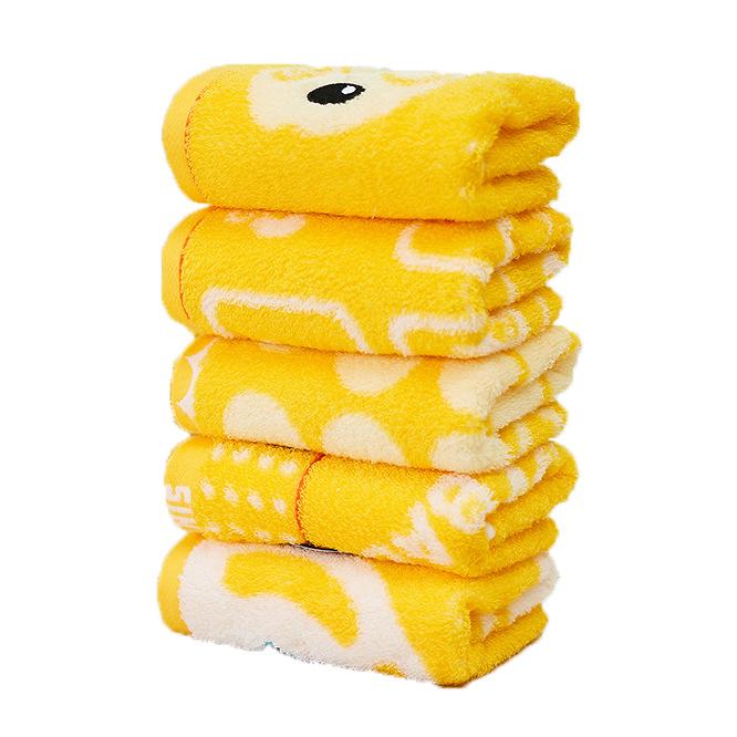 子供用タオル 全面コットン 吸水性 やわらかい ミニタオル 家庭用