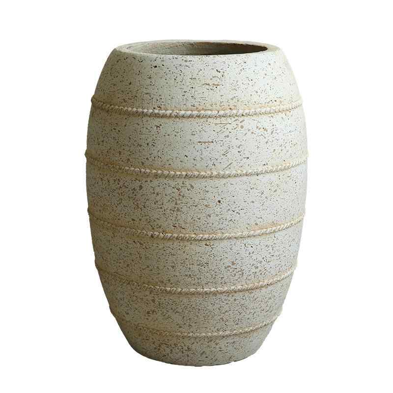 花瓶 花器 鉢 侘寂風 セメント 室内 リビング デスク 玄関 テレビ台 飾り インテリア