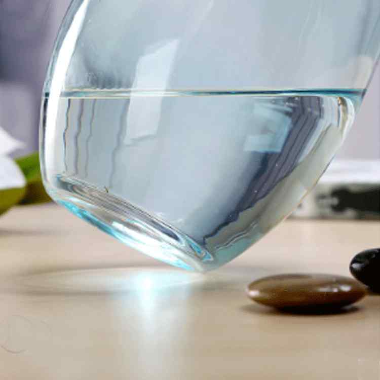 花瓶 恐竜の卵型 ガラス花瓶 ヨーロピアン 水栽培 透明感 シンプル 現代的 インテリア 飾り 贈り物