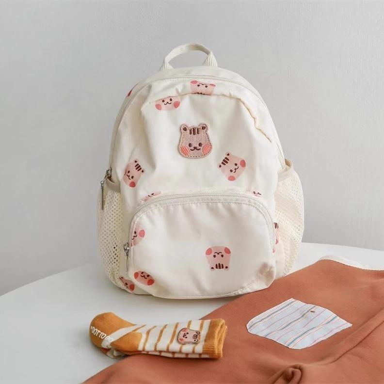 リュックサック キッズ 子供 幼稚園 軽量 帆布 アニマル柄 かわいい 男の子 女の子 通園 遠足 習い事 ..