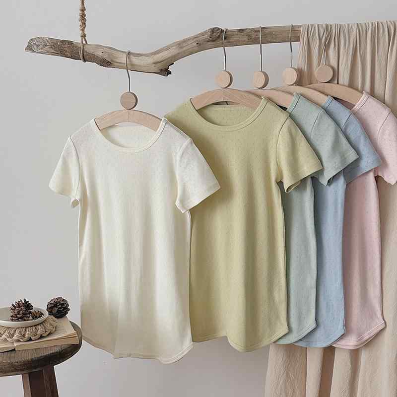 子供用 寝巻き パジャマ ワンピース A類 全綿 女の子 ベビー 無地 寝間着 ルームウェア 薄手 ピンク ブ..