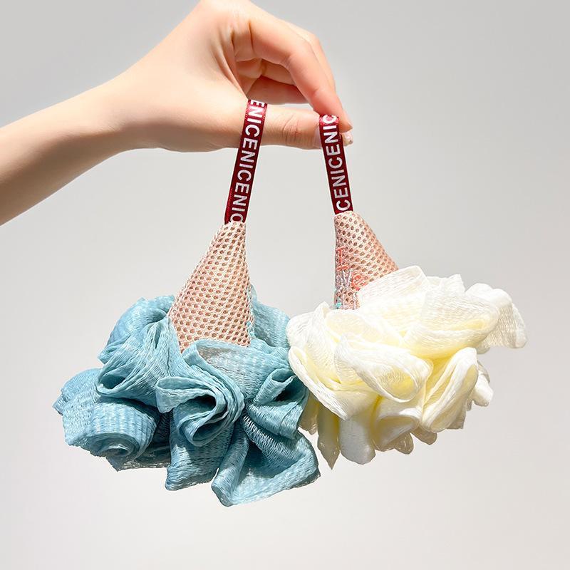 ベビー 沐浴剤 バススポンジ かわいい アイスクリーム型 あかすりタオル 女の子 泡立てボール 柔らかい