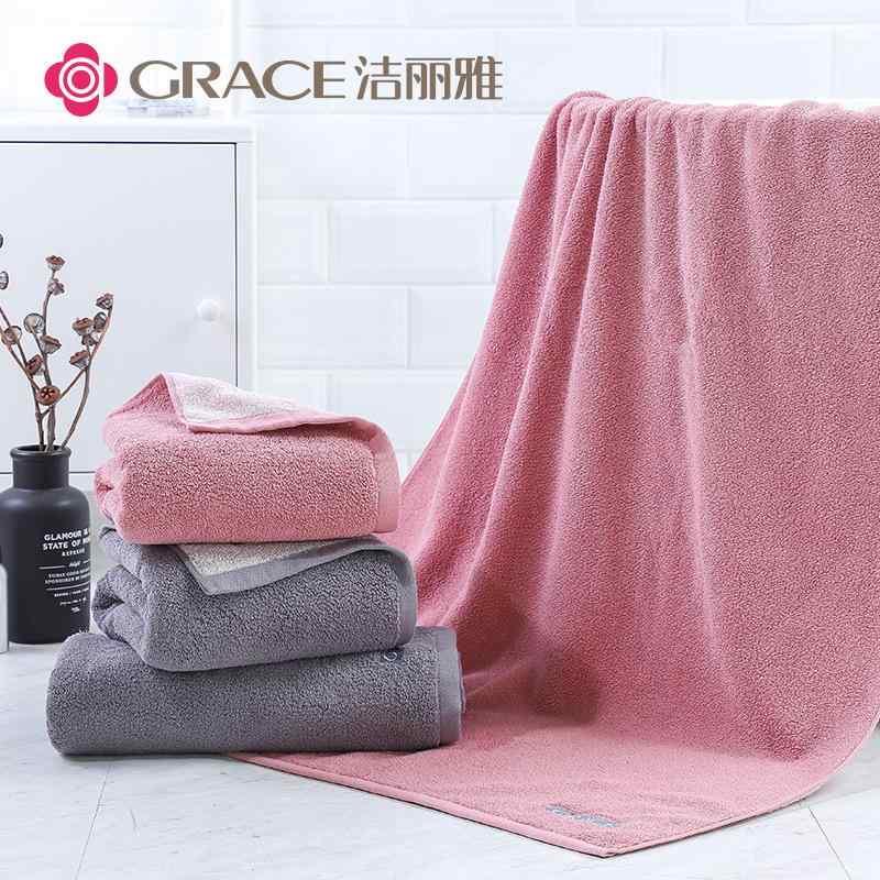 バスタオル 男女兼用 子供用 綿100％ 柔らかい 厚手 大判 吸水性 140cm×70cm 浅蘭色 グレー 深蘭色 レ..