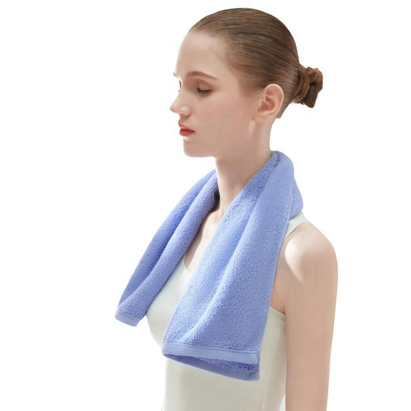 タオル 男女兼用 洗顔タオル 厚手 純綿 吸水 抗菌 密封 浴用タオル 3枚セット 白 緑 紫