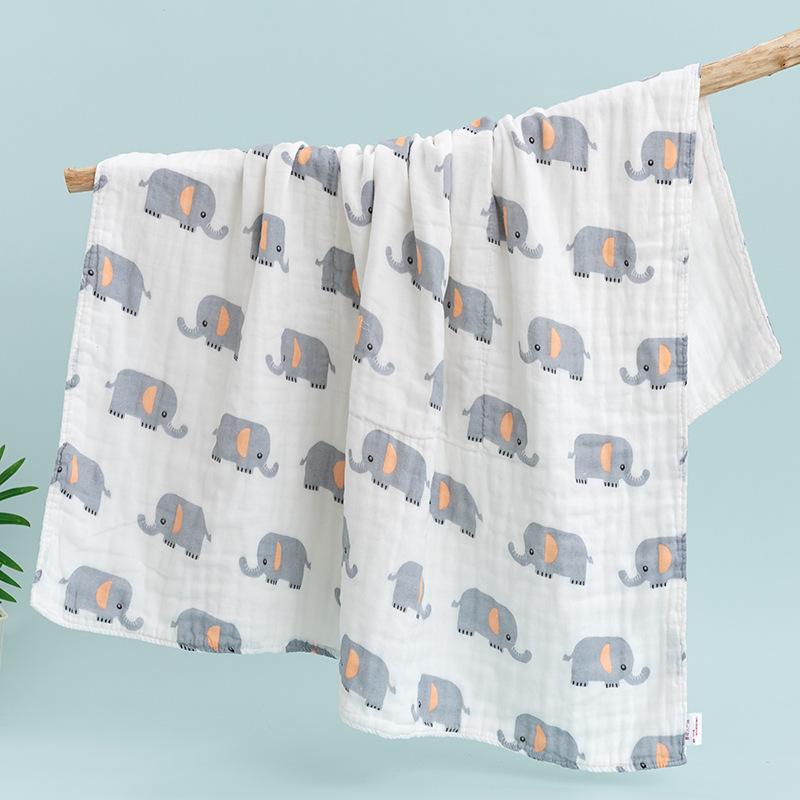 ベビー 高密度 浴巾 純綿 ガーゼ 超柔 吸水 新生児 ブランケット おくるみ バスタオル 子供 タオルケッ..