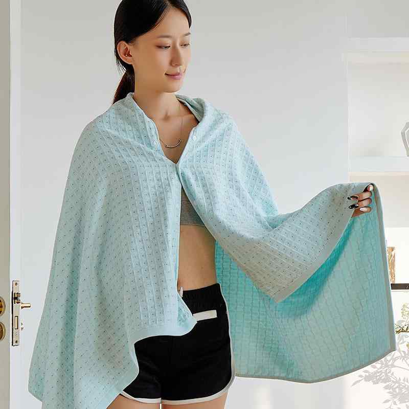 タオル ベビー・子供用 ワッフル ガーゼ バスタオル フェイスタオル 綿100% 吸水性 水色 グレー ピンク..