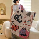 タオル レディース メンズ キッズ ベビー 全綿 紗布 吸水 速乾 バスタオル 子供 大人 男女兼用 お風呂 シャワー 漫画猫 漫画犬 イチゴ柄 ドット柄 猫柄...