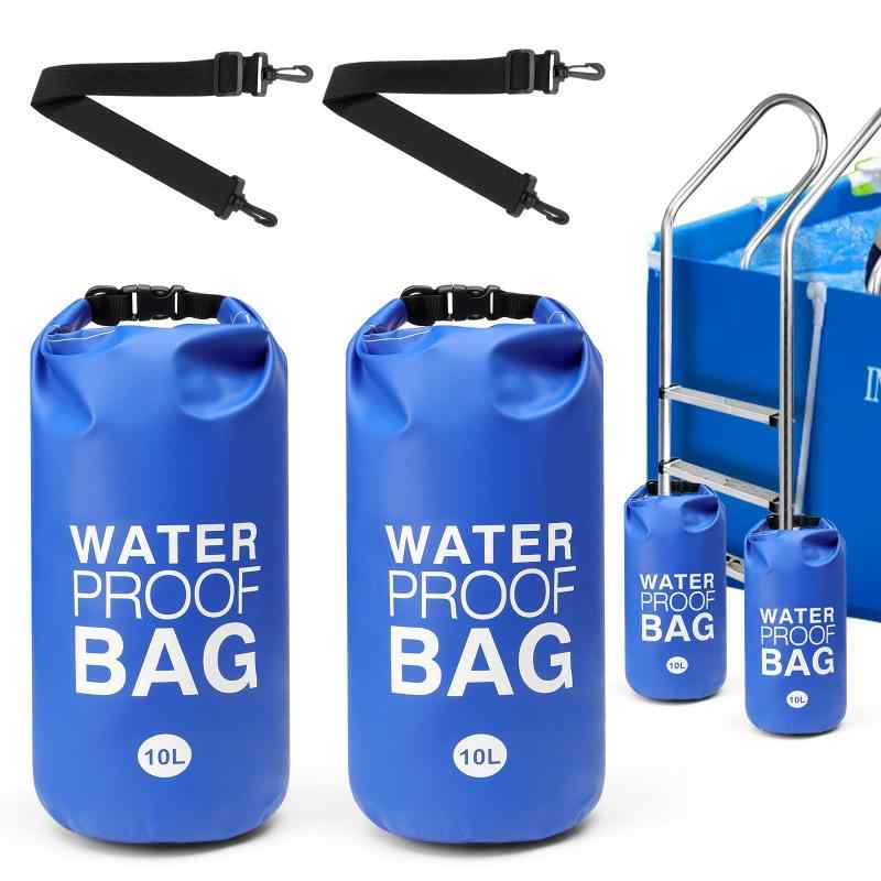 防水バッグ アウトドア 男性用 防水バッグ プール ビーチ 釣り 10L 20L 大容量