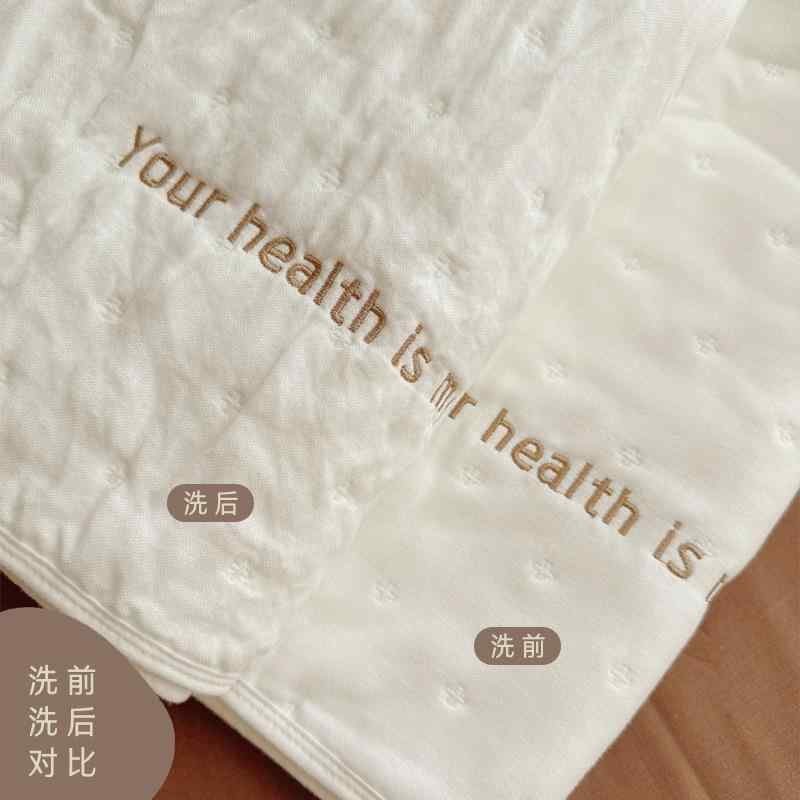 ベビー タオルケット ガーゼケット 新生児 子供 全綿 6重 吸水 速乾 やわらかい 綿100% 本 白 彩綿 刺..