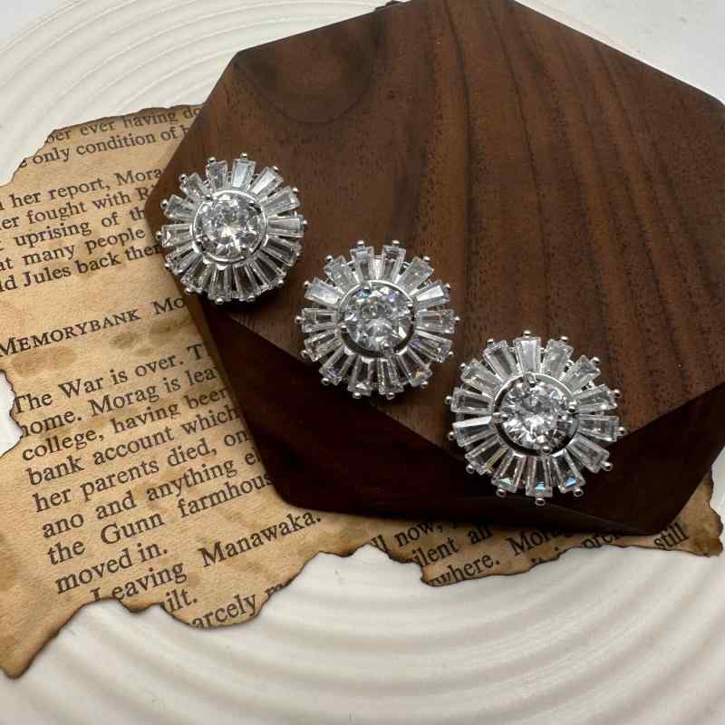 カーディガン レディース フラワー ジルコニア ボタン 装飾 アウター チャイナドレス ニット セーター ..