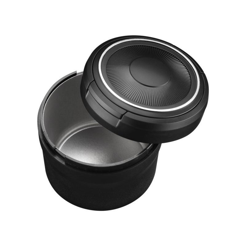 灰皿 車載 レディース メンズ 携帯式 ふた付き LEDライト 照明付き ミニサイズ ポータブル アッシュトレイ おしゃれ シンプル モダン スタイリッシュ 卓...