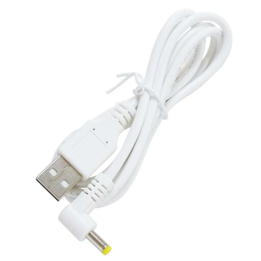 KAUMO USB電源コード DCプラグ L字 4.0/1.7mm 5V/2A対応 1m 給電 充電 コード ケーブル 横向き (白) KAUMO USB電源コード DCプラグ L字 4.0/1.7mm 5V/2A対応 1m 給電 充電 コード ケーブル 横向き (白)