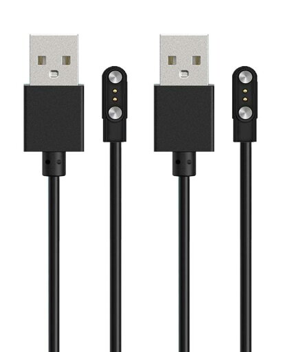 For SHANG WING Lynn2 スマートウォッチ 充電ケーブル 充電器 磁気充 USB充電【KONXISA】汎用マグネット充電コード 磁気吸着 急速充電 高耐久 軽量 小さい 持ち運び便利 旅行用(2本セット) For SHANG WING Lynn2 スマートウォッチ 充電ケーブル 充電器 磁気充 USB充電【KONXISA】汎用マグネット充電コード 磁気吸着 急速充電 高耐久 軽量 小さい 持ち運び便利 旅行用(2本セット)